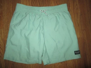 Boys ABERCROMBIE & FITCH swim trunks w/ built in mesh liner sz 9 / 10 - Picture 1 of 1