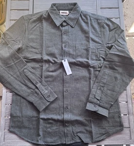 Taylor Stitch The California Shirt in Brushed Army XL 44 Bio Baumwolle - Bild 1 von 5