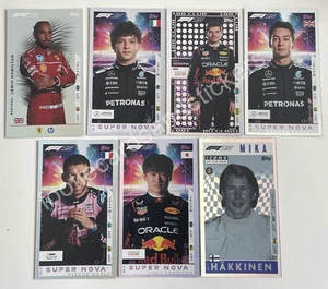 Topps F1 Turbo Attax 2025 Giant Cards SET GC1-GC7 Topps 🇮🇳 - Picture 1 of 2