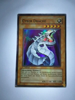 Yu-Gi-Oh! Cyber Drache 1. Auflage CRV-DE015 [Maschine / Effekt]☆☆HOLOGRAMM☆☆ - Bild 1 von 4