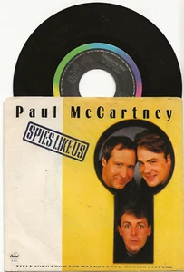 PAUL MCCARTNEY SPIES LIKE US RARE 7 INCH SINGLE FROM CANADA, MINT - Picture 1 of 2