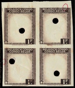 BELGIAN CONGO 215P - Congolese Woman "Trial Proof" (pb80652) - Picture 1 of 1