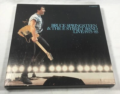 BRUCE SPRINGSTEEN & THE E STREET BAND Live 1975-85 3 cassettes box set CXT 40558 - Image 1 of 4