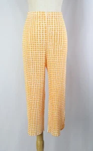PLEATS PLEASE Orange Cropped Hose ISSEY MIYAKE 118 8289 - Bild 1 von 7