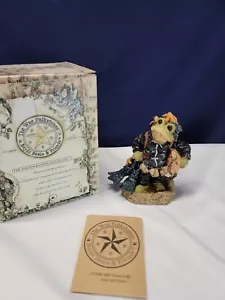 Vintage 1998 Boyds Bears and Friends Wee Folkstone Bridges Scuba Frog - Bild 1 von 9