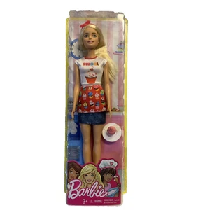 Delantal Barbie Careers Cupcake Baker Rubia Dulce Cupcake - Imagen 1 de 3