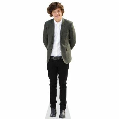 Harry Styles (Blazer Gris) Recorte Talla Natural Foto 1 de 4