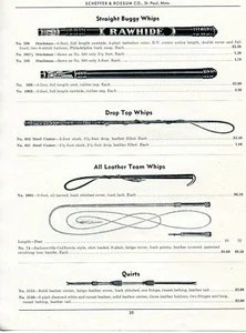 1950 Print Ad of Horse Buggy Whips Singapore, Featherbone Hack Whip, Quirts - Picture 1 of 2