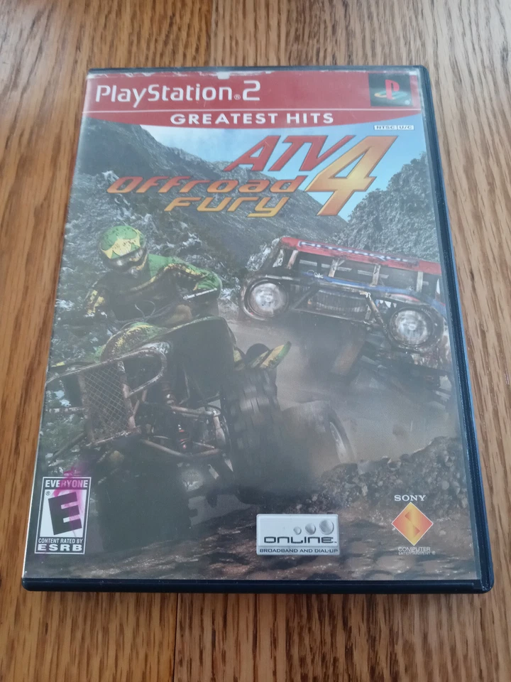 ATV Offroad Fury 4 (Playstation 2, 2006, Greatest Hits) - CIB - Tested - Image 1 of 4