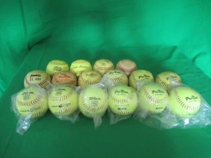Lotto di 18 Softball Wiison Fastpitch SST Pro Nine WFHSO - Foto 1 di 5