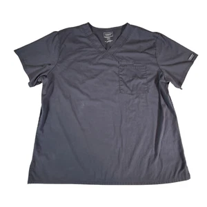 Prenda para el torso CHEROKEE exfoliante ropa de trabajo 2 vías elástica fácil cuidado gris XL 48"" pecho 30"" de largo - Imagen 1 de 8