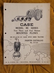 Original Koffer Teilekatalog A735 Modell BE Serie 2, 3 und 4 Bodenpflug - Bild 1 von 7