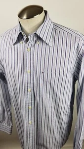 Camisa para hombre Tommy Hilfiger manga larga con botones talla mediana - Imagen 1 de 8
