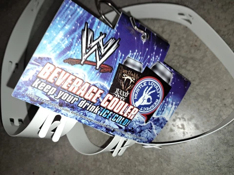 WWE Can Cooler Store Endcap Display Clip Vintage John Cena Randy Orton RARE Cover