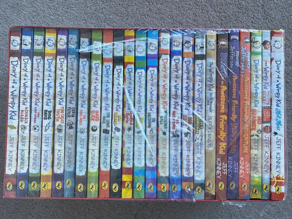 NEW 24 X Diary of a Wimpy Kid Books Collection Book Set Sets by Jeff Kinney 24 - Image 1 of 1