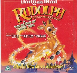 RUDOLPH THE RED-NOSED REINDEER & THE ISLAND OF MISFIT TOYS ( DAILY MAIL DVD ) - Bild 1 von 3
