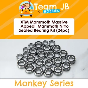 XTM Mammoth Massive Appeal, Mammoth Nitro - 24 Pcs Rubber Sealed Bearings Kit - Picture 1 of 2