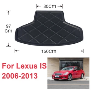 For Lexus IS 2006-2013 09 Rear Trunk Tray Cargo Boot Liner Mat Floor Protector - Picture 1 of 2