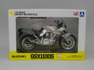 Suzuki GSX 1100S Katana SL - Aoshima Moto Die-Cast 1:12 - AH10522SI - Foto 1 di 1