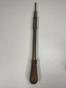Vintage Yankee Ratcheting Screwdriver 17” wooden handle - Picture 1 of 16