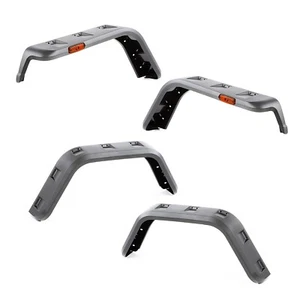 Rugged Ridge 11640.30 Hurricane Fender Flare Kit Fits 97-06 Wrangler (TJ) - Picture 1 of 6