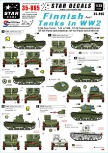 Star Decals 1/35 Finnish Tanks in WW2 Part 3 35895 x - Picture 1 of 3