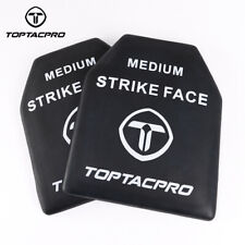 TOPTACPRO Tactical 2Pcs Armor Plates Panel Dummy Ballistic EVA Shock Plate 9x12