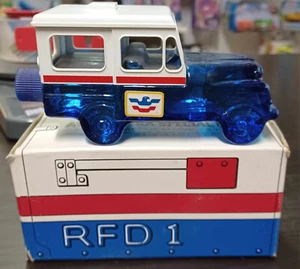Vintage Avon RFD 1 Extra Special Male Delivery Jeep Truck Everest Empty Decanter - Picture 1 of 3