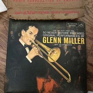 Very RareGLENN MILLER Deluxe Original 1959 3 LP Oversized Album 50 (WTF5) OG Box - Picture 1 of 4