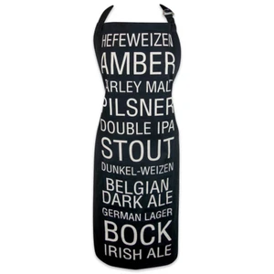 NEU MIT ETIKETT DII UNISEX Koch SCHÜRZE Bier ALE HOUSE BBQ schwarz weiß Vater Papa Bar Pub - Bild 1 von 1