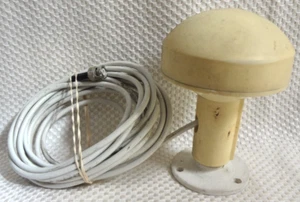 BOAT MARINE GPS SENSOR MUSHROOM ANTENNA w/ CABLE / BNC - SIMILAR TO GARMIN GA29 - Picture 1 of 4