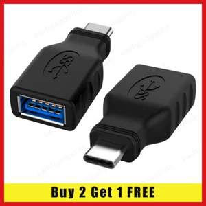 USB-C to USB Adapter USB 3.0 Female to USB Type C Male Converter for Phones iMac - Picture 1 of 9