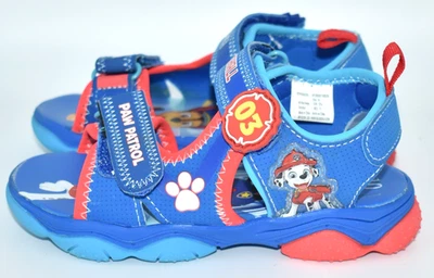 Nickelodeon Paw Patrol Marshall And Chase Blue and Red Toddler Boys Sandals (10) - Image 1 of 4