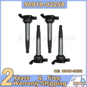 4x For Toyota Auris Hybrid 1.8L 2010-2019 Ignition Coil 90919-02258 Replacement - Picture 1 of 7