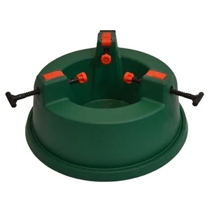 Conjunto simple de boca ancha verde Northlight soporte para árbol de Navidad vivo - Imagen 1 de 3