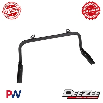 Dee Zee - Rack de cabine traseira preto texturizado para 99-18 Chevrolet Silverado DZ95054RTB - Imagem 1 de 2