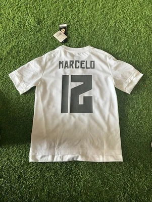 Camiseta Adidas Real Madrid UCL 15/16 Legend Marcelo #12 - Blanca Foto 1 de 4