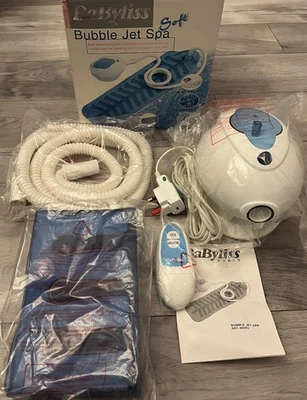 BABYLISS SOFT BUBBLE JET SPA FOR BATH COMPLETE NEW OPENED ONLY - Image 1 of 4