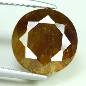 4.91 Cts_Loose Gemstone_100 % Natural Brown Demantoid Garnet_Namibia - Imagen 1 de 3