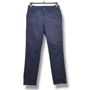 Lululemon ABC Slim Pants Mens 32 Casual Commuter Trouser Blue Athleisure - Picture 1 of 10