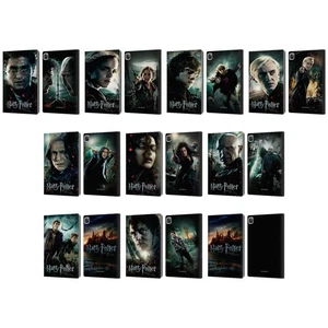 OFFICIAL HARRY POTTER DEATHLY HALLOWS VIII LEATHER BOOK CASE FOR APPLE iPAD - Picture 1 of 16