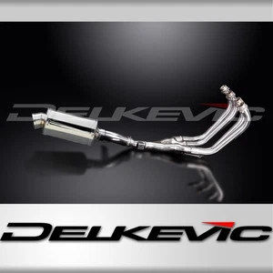 YAMAHA XJ600 DIVERSION 92-04 FULL 4-1 EXHAUST 225mm STAINLESS OVAL SILENCER - Picture 1 of 4