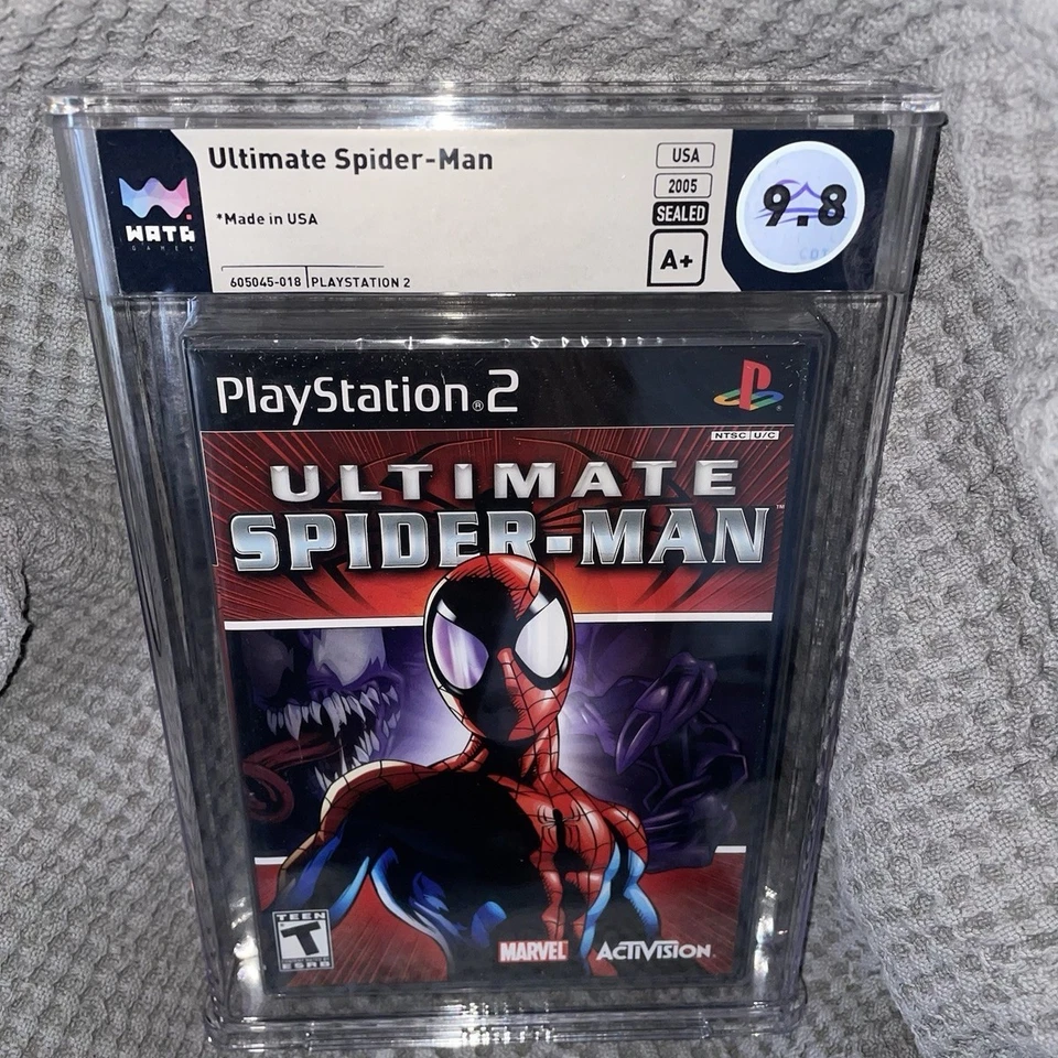 Ultimate Spider-Man • SEALED • PS2 PlayStation 2 • WATA 9.8 A+ • Not VGA CGC - Image 1 of 2