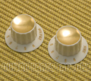 PK-3262-050 Harmony Style Gold Top Numbered Rocket Knobs Guitar/Bass