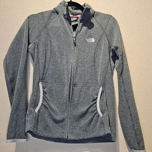 The North Face graues Sweatshirt mit durchgehendem Reißverschluss Damen Größe M - Bild 1 von 4
