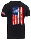 Rothco Mens Distressed US Flag Athletic Fit Short Sleeve T-Shirt (Choose Sizes)