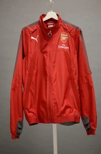 Puma Arsenal Fly Emirates AFC Soccer Stadium Vent Thermo R Jacket Men's Size L - Picture 1 of 11