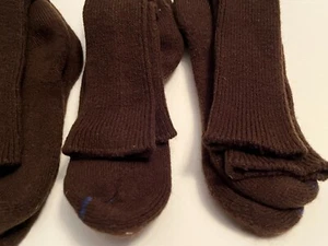 Calcetines Orlon de vestir para hombre marrón oscuro 10-13 - Imagen 1 de 8