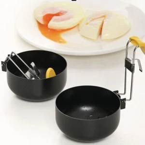 2pcs Collapsible Egg Poacher Anti-scalding Egg Cooker Cups Kitchen Gadgets - Picture 1 of 10