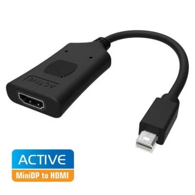 Active Mini DisplayPort DP thunderblt2 to HDMI Adapter Cable Multiscreen Display - Image 1 of 4